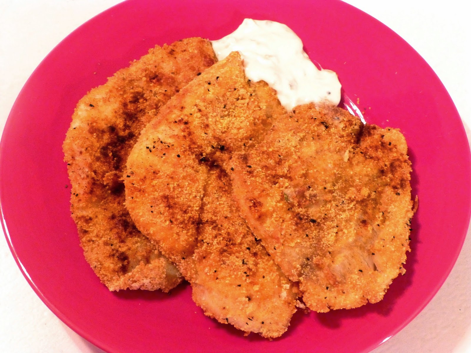 Pam's Midwest Kitchen Korner Baked Flounder with Cornmeal Coating