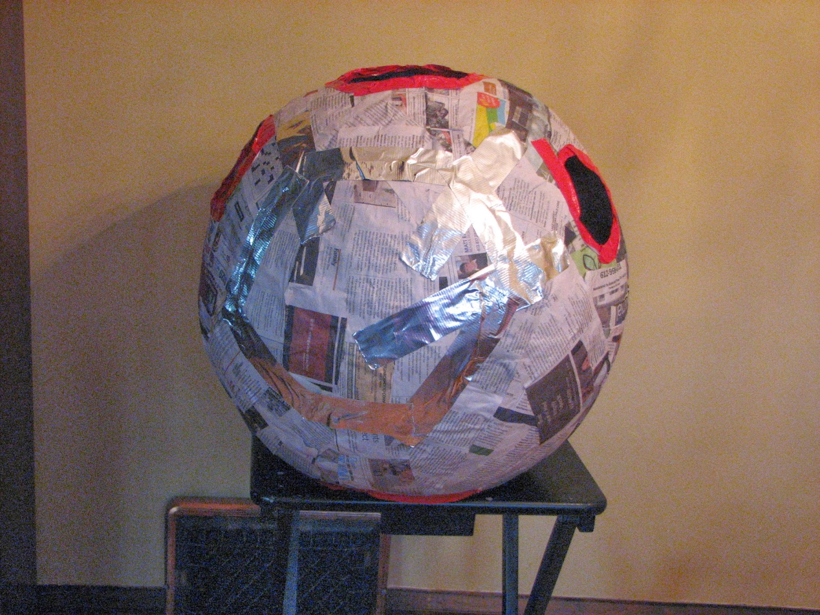 Yarned and Dangerous Are You Looking At Me? Eyeball Halloween Costume