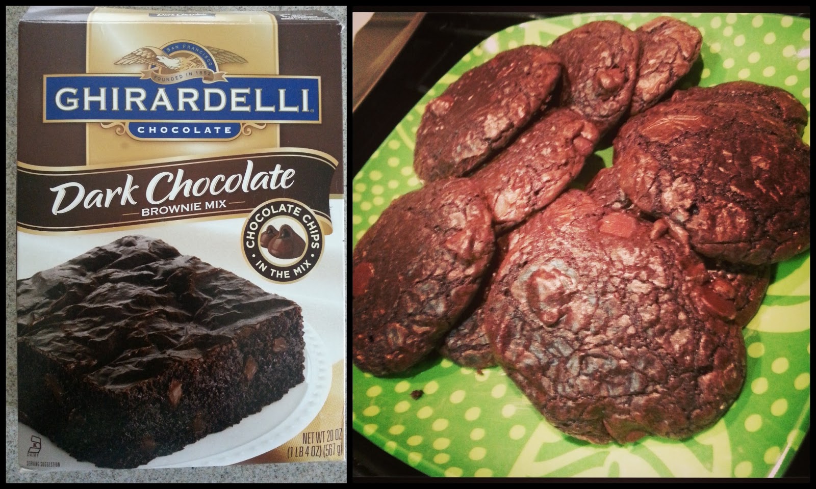 eat fresh. feel pretty. Easy & Delicious Ghirardelli Brownie Cookies