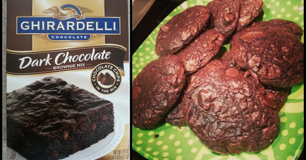 eat fresh. feel pretty. Easy & Delicious Ghirardelli Brownie Cookies