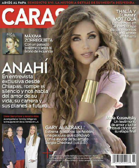 Anahi revista "Caras" - Page 2 Anahi+Portada+Revista+Caras+M%C3%A9xico+2013