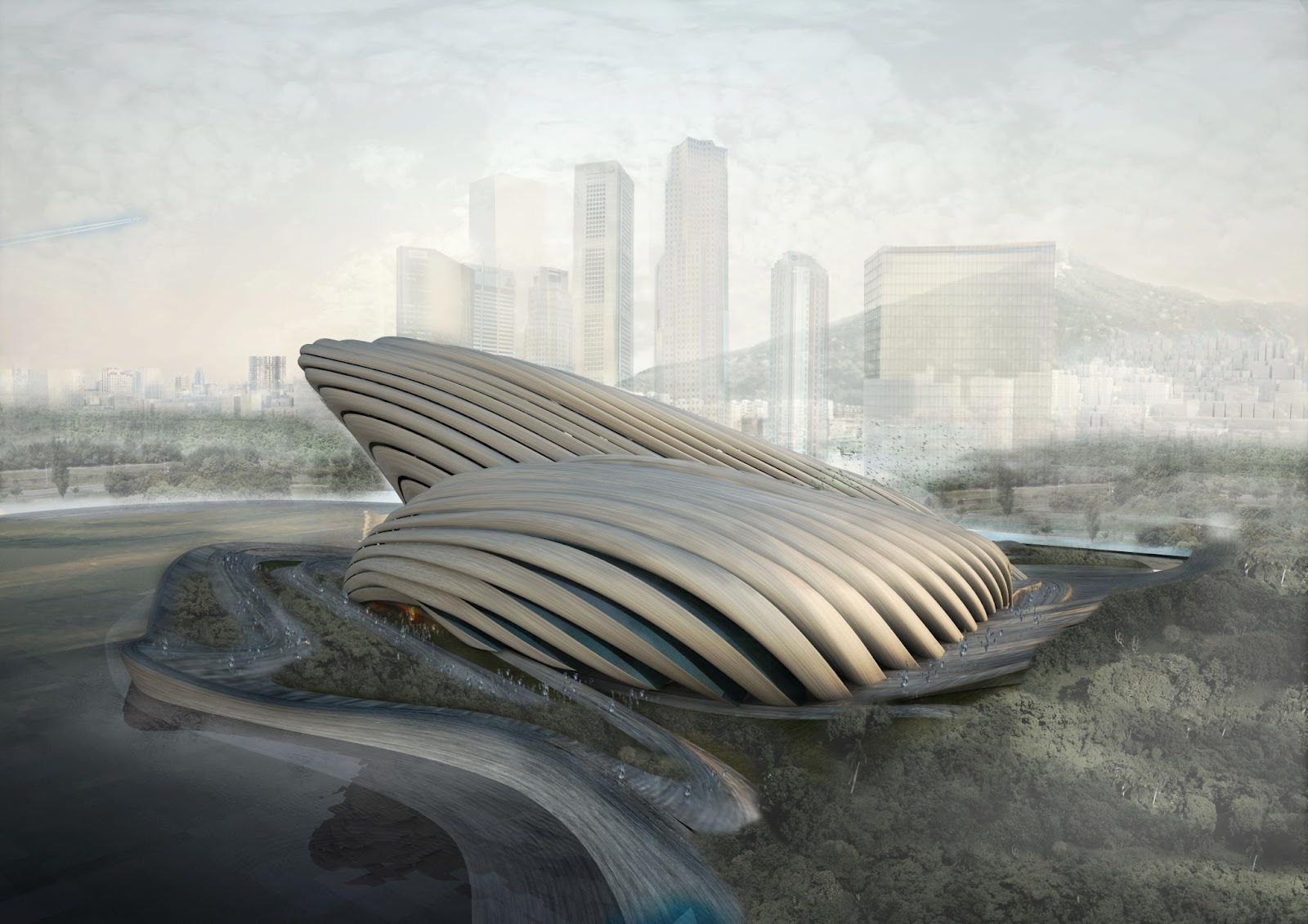 World of Architecture Amazing Architecture Busan Opera House by OODA