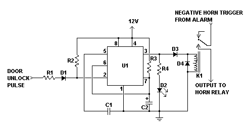 wiring schematic diagram: car alarm arming horn beep canceller wiring schematic diagram: car alarm arming horn beep canceller, Wiring diagram