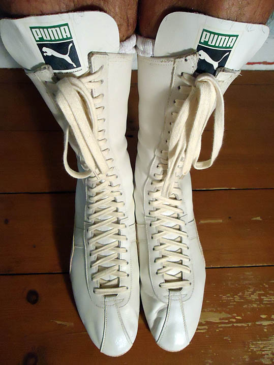 Boots160 vintage Puma Boxing Boots