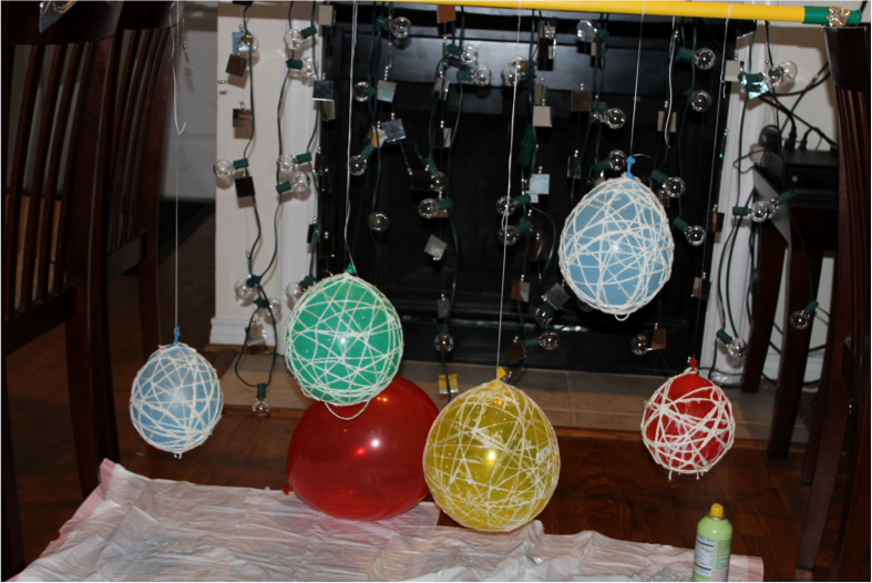 Savey Crafty DIY String Lanterns