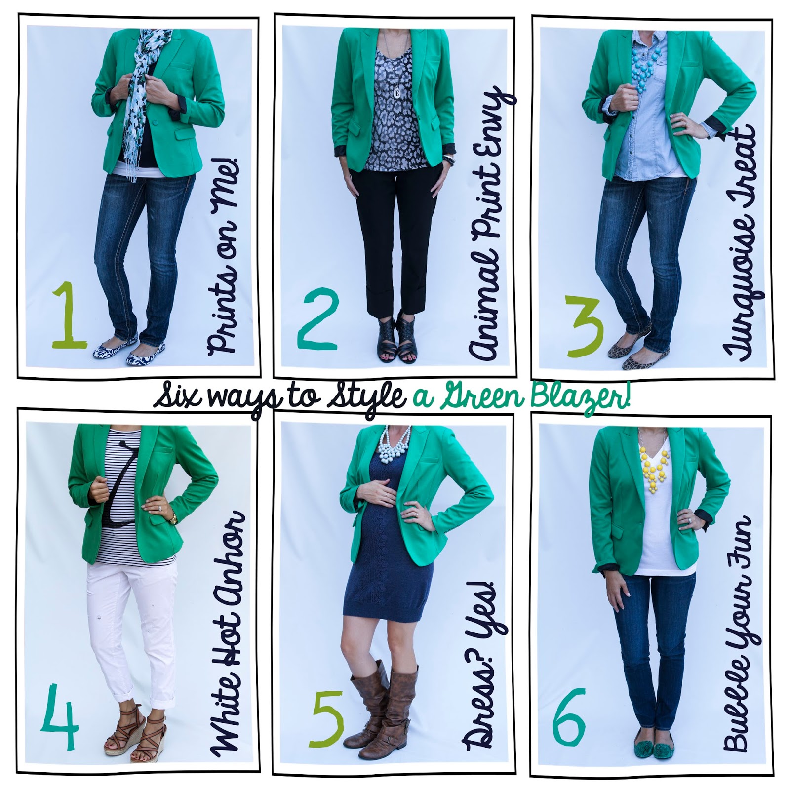 target green blazer