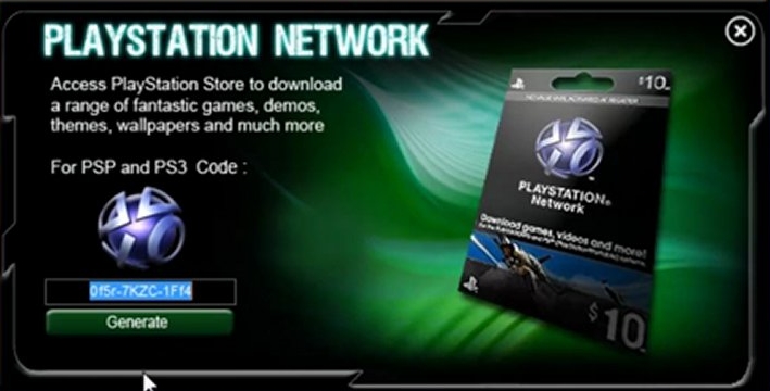 Free PSN Codes Generator 2018 - No Survey / Human Verification New