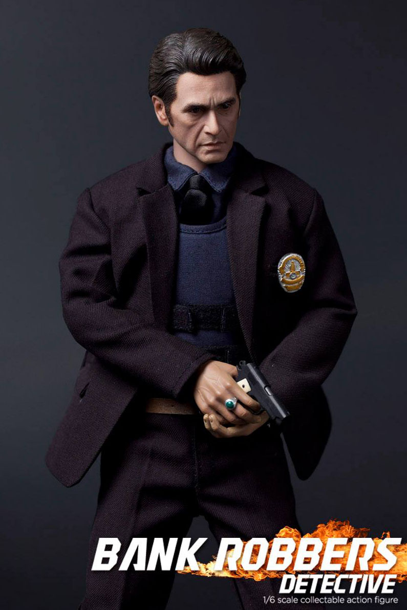 toyhaven CRAFTONE 008 1/6th Bank Robbers series Detective 12inch