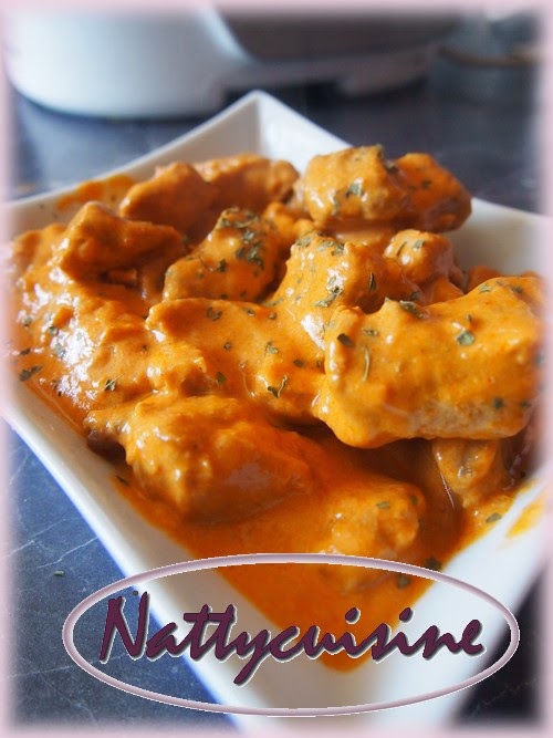 Nattycuisine Sauté de porc au lait de coco, paprika et gingembre.....