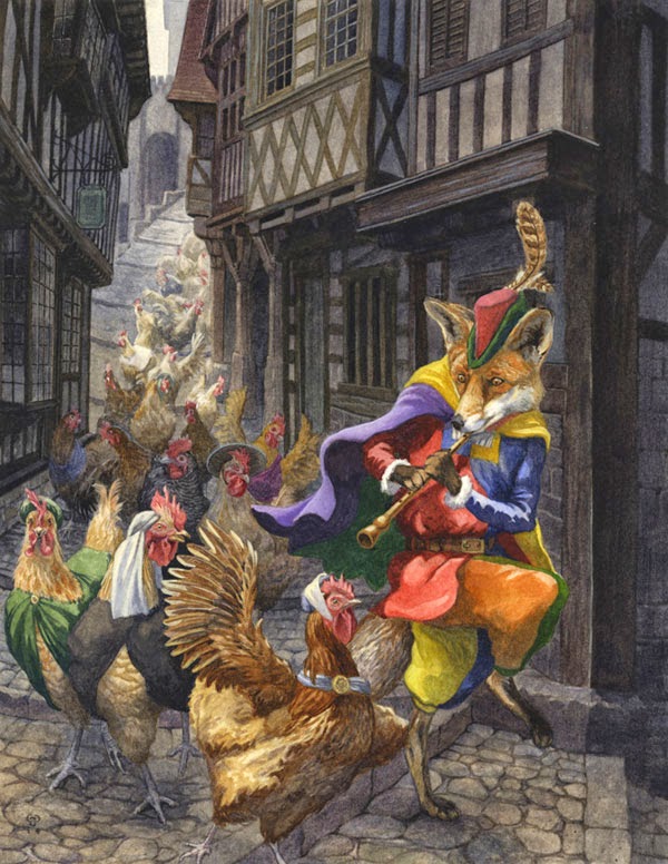 Chris Dunn Illustration/Fine Art: Pied Piper