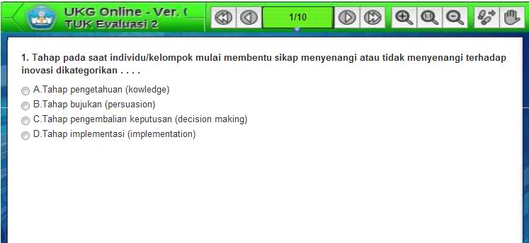 Uji Kompetensi Guru Simulasi Ukg Kemendikbud