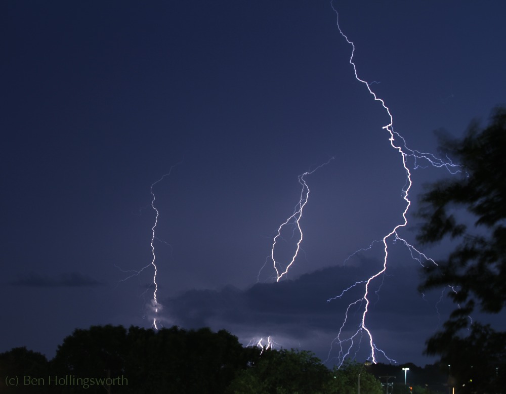 Prairie Rim Images Catching lightning