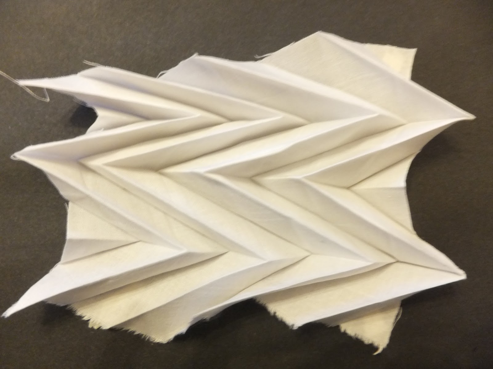 MAISIE DANIELS Folded Fabric