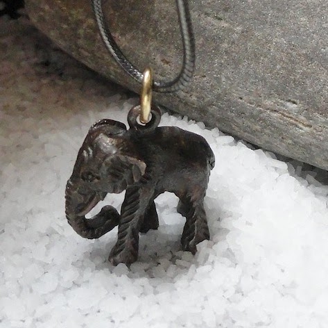 Tiny Elephant Pendant