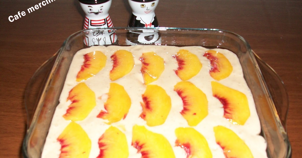 CAFE MERCİMEK Şeftalili Kek