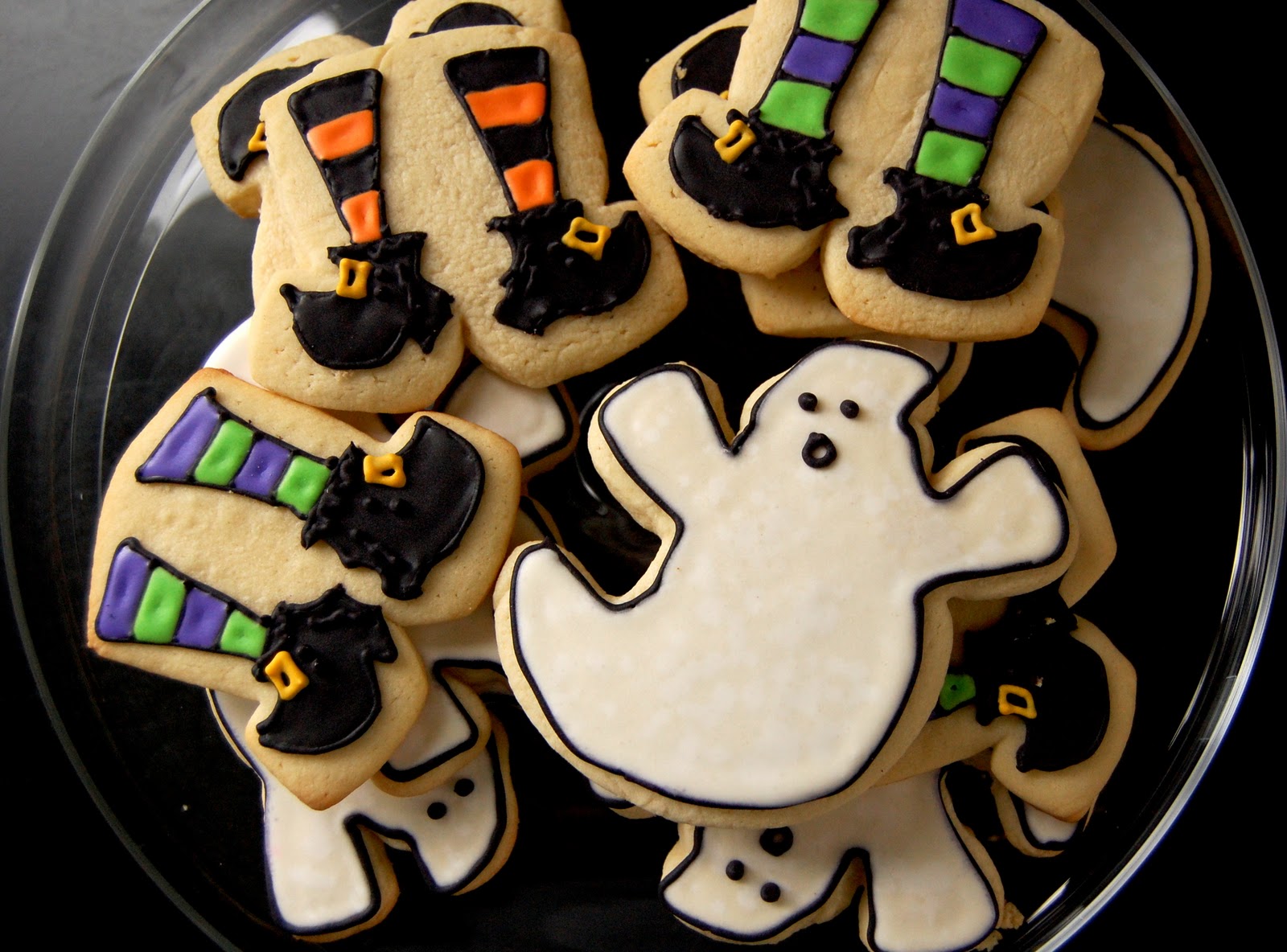 Much Kneaded Halloween Sugar Cookies Leggy Witches &amp; Ghosts