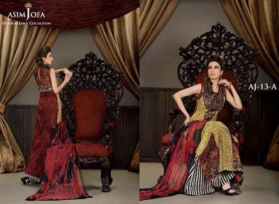 Asim Jofa Premium Lawn Collection 2013 summer For Ladies