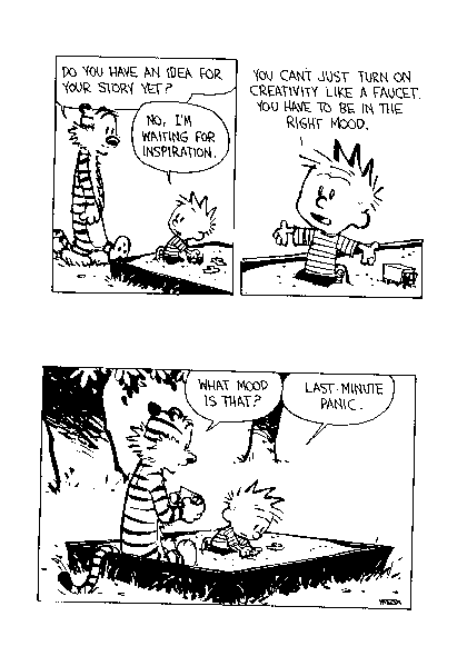 Writing under pressure