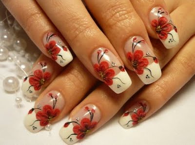 beautiful french manicure