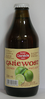 piwo limonkowe gniewosz smakowy limonkowy