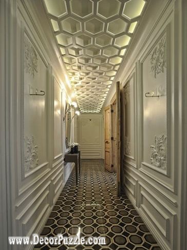 Ceiling Design Ideas gorgeous kitchen lighting ideas ceiling design with contemporary hidden led lighting fixtures Autoban Ceiling Design Ideas For Hallway Ceiling Design Ideas even fabric stripes could be used to decorate a ceiling Autoban Ceiling Design Ideas For Hallway