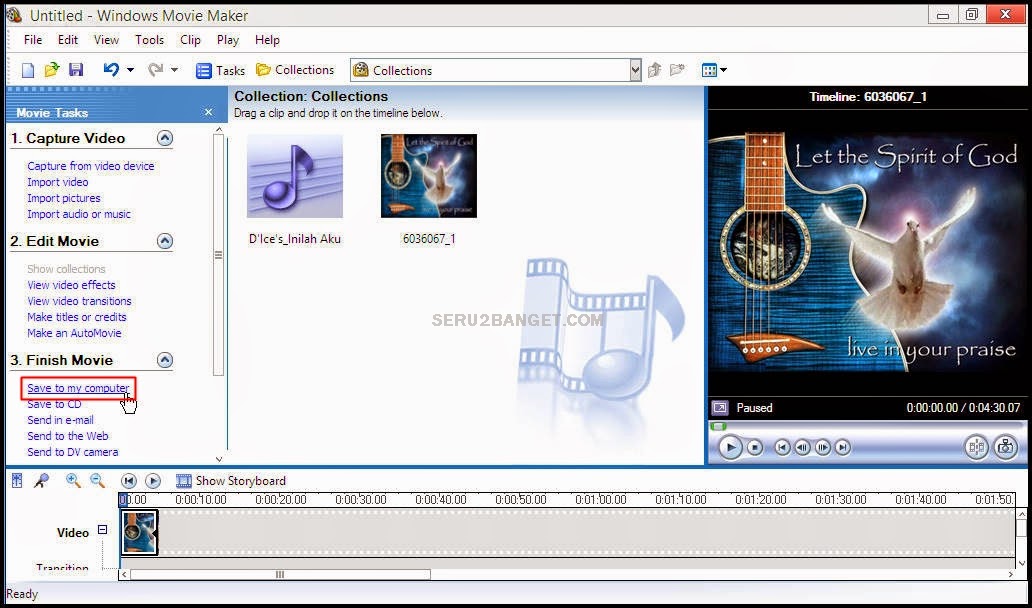 Cara Edit Video Menggunakan Windows Movie Maker