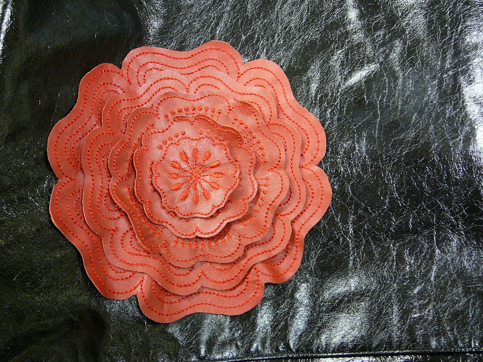 Kathryn's Fine Sewing Leather Tote Bag Ottawa Artwear Group