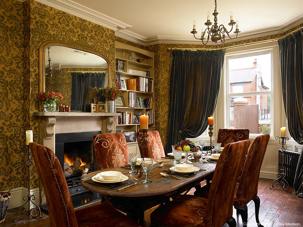 edwardian style dining room