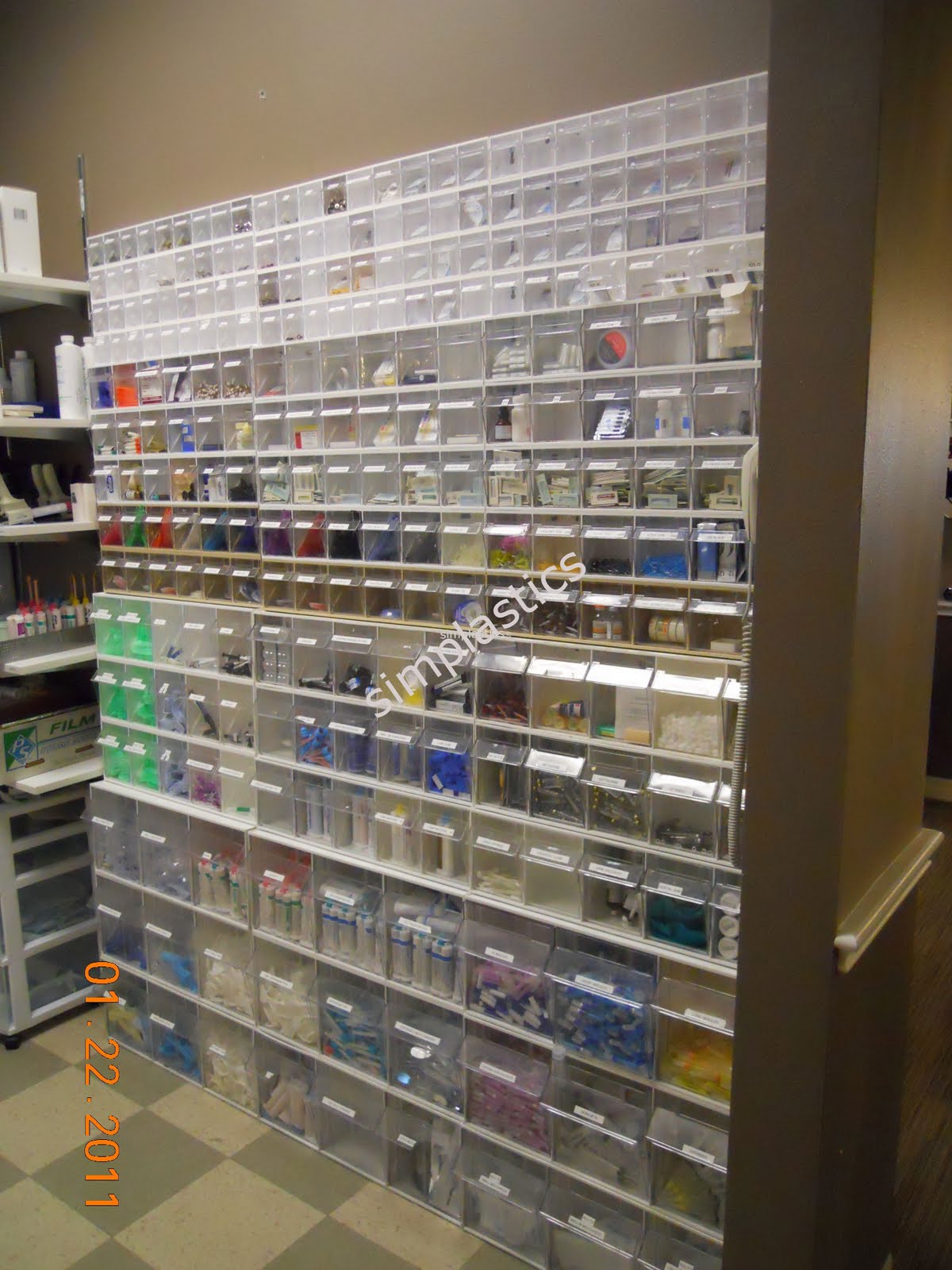 Plastic Storage Bins: Dental Bins - Storage Solutions for Dentists