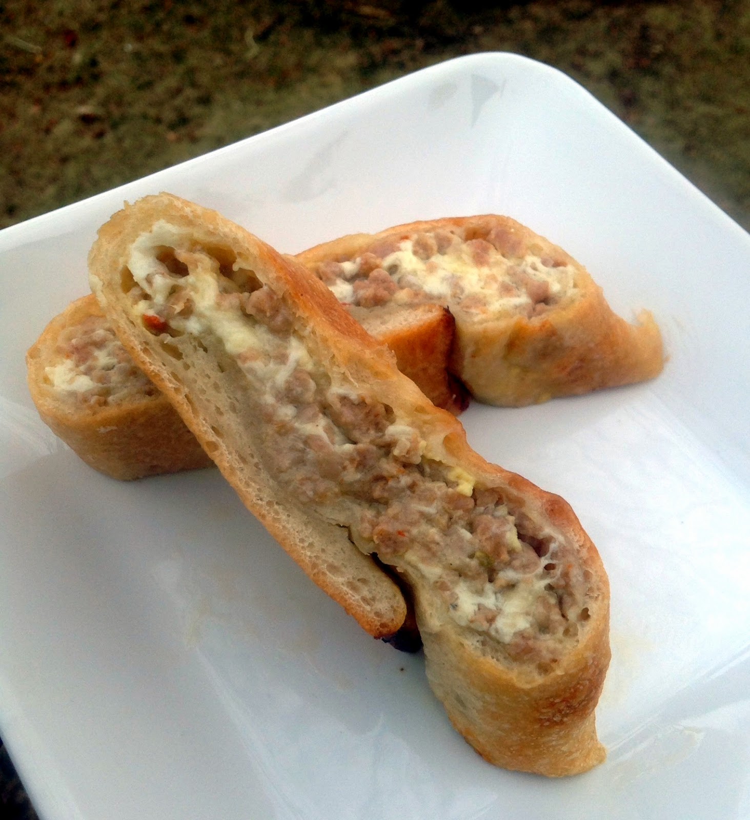 A Couple in the Kitchen Sausage Bread for Secret Recipe Club