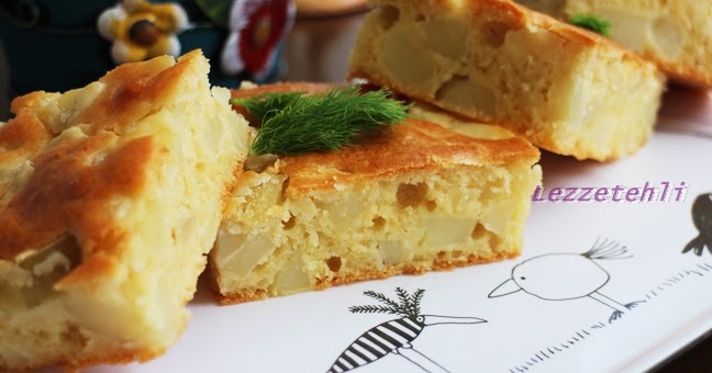 Lezzet Ehli Patatesli Kolay Kek Tarifi