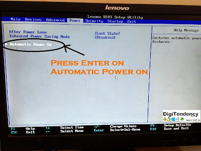 Automatic power on option(www.digitendency.com)