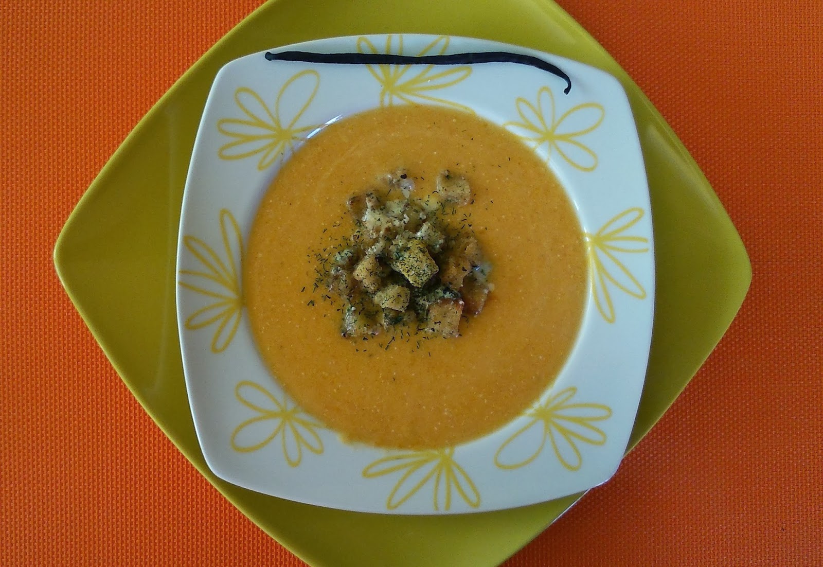 Crema De Calabaza Al Roquefort
