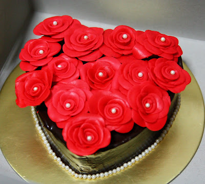 roses cake
