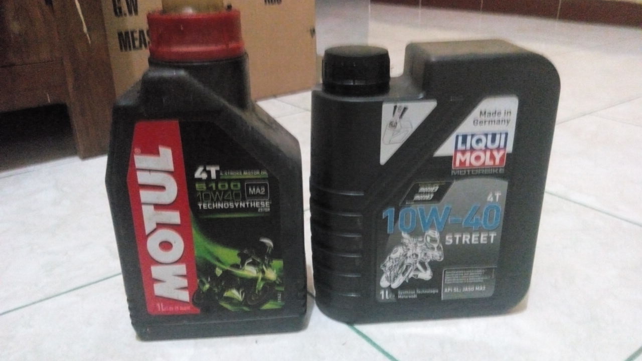 Perpandingan Motul 5100 VS Liqui Moly Di mesin tua DOHC NAMA KU BAY I