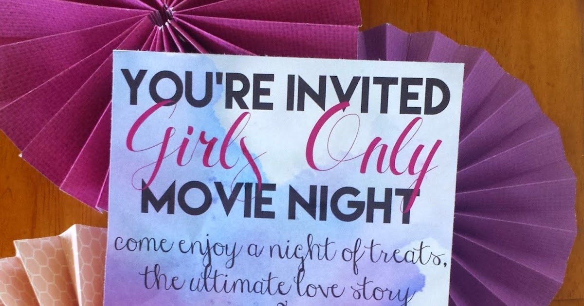 Tied Ribbon Girls Movie Night