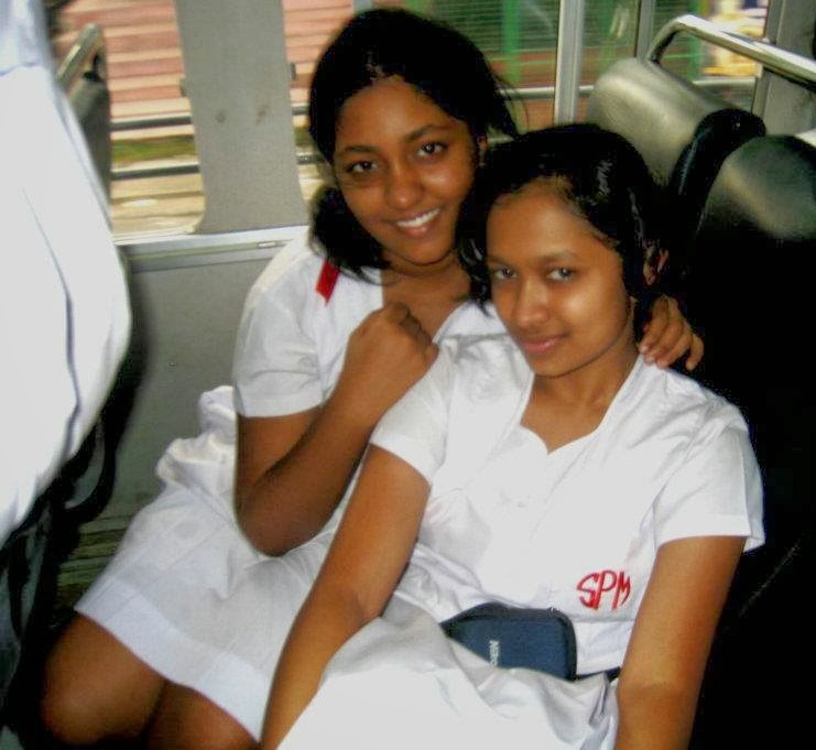 Lankan horny school teen with step
