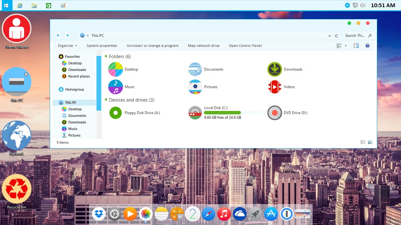 Download Apple watchOS 2 Transformation Pack for your Windows 7 How to install Apple watchOS 2 Transformation Pack on Windows 8.1