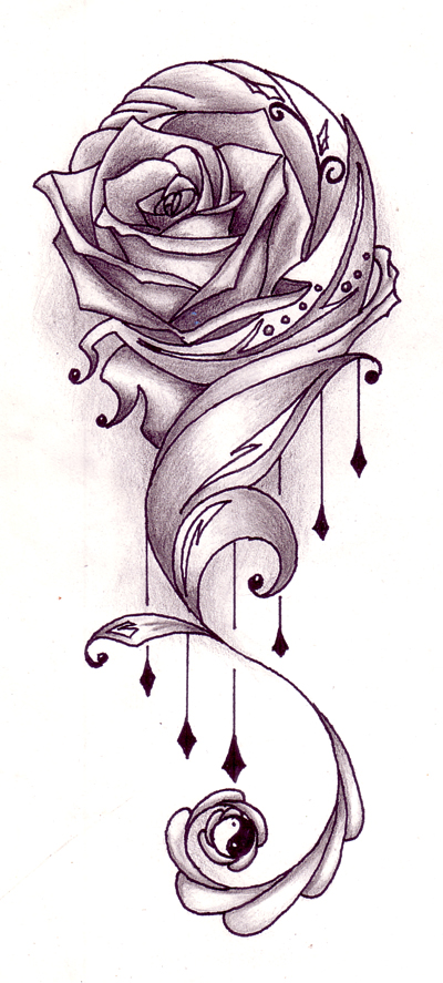 Tattoo Pictures on Mehndi Design  Rose Tattoos