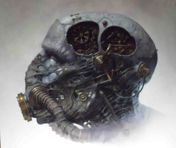 As sombrias e surreais pinturas pós-apocalípticas com toques de terror e ficção de Dariusz Zawadzki Dariusz Zawadzki deviantart pinturas surreais sombrias distopia ficção científica apocalipse terror demônios