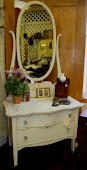 Victorian Eastlake Dresser & Mirror