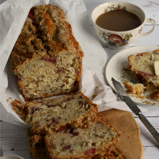 Strawberry Hazelnut Buttermilk Quick Bread All Roads Lead to the Kitchen