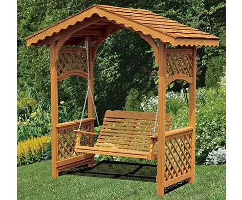 Easy Building Shed And Garage: Arbor Swings Design | Arbor Swing Plan