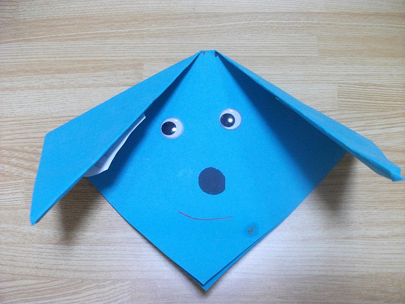 Preschool Crafts for Kids*: Easy Father's Day Dog Paper Craft