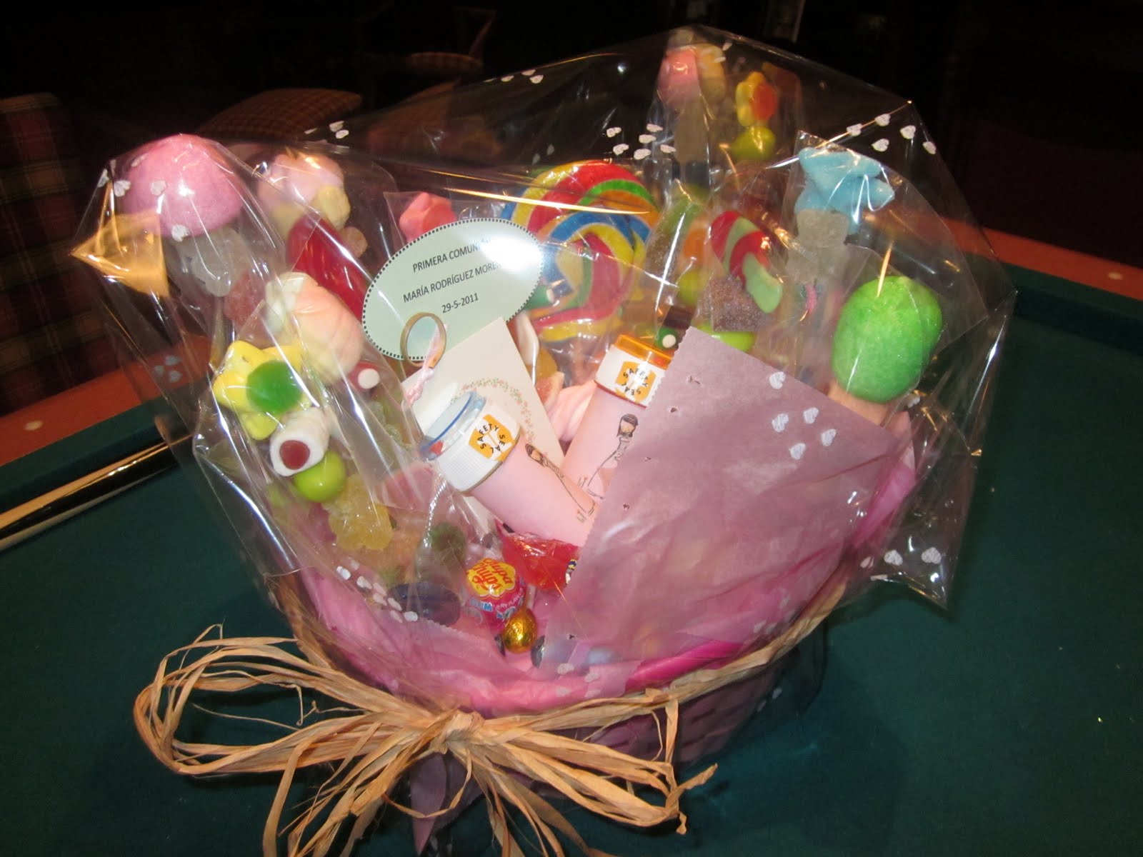 Dulces detalles: PRIMERA COMUNIÓN DE MARÍA EN JAÉN