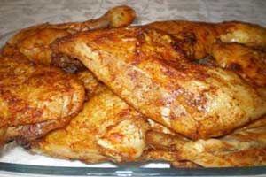 Arabic Food Recipes: Lebanese Grilled Garlic Chicken - Farrouj Mashwi