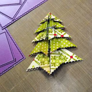 origami christmas tree card diy craft projects origami christmas tree card diy craft projects
