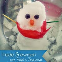 {Easy Indoor Snowman!}