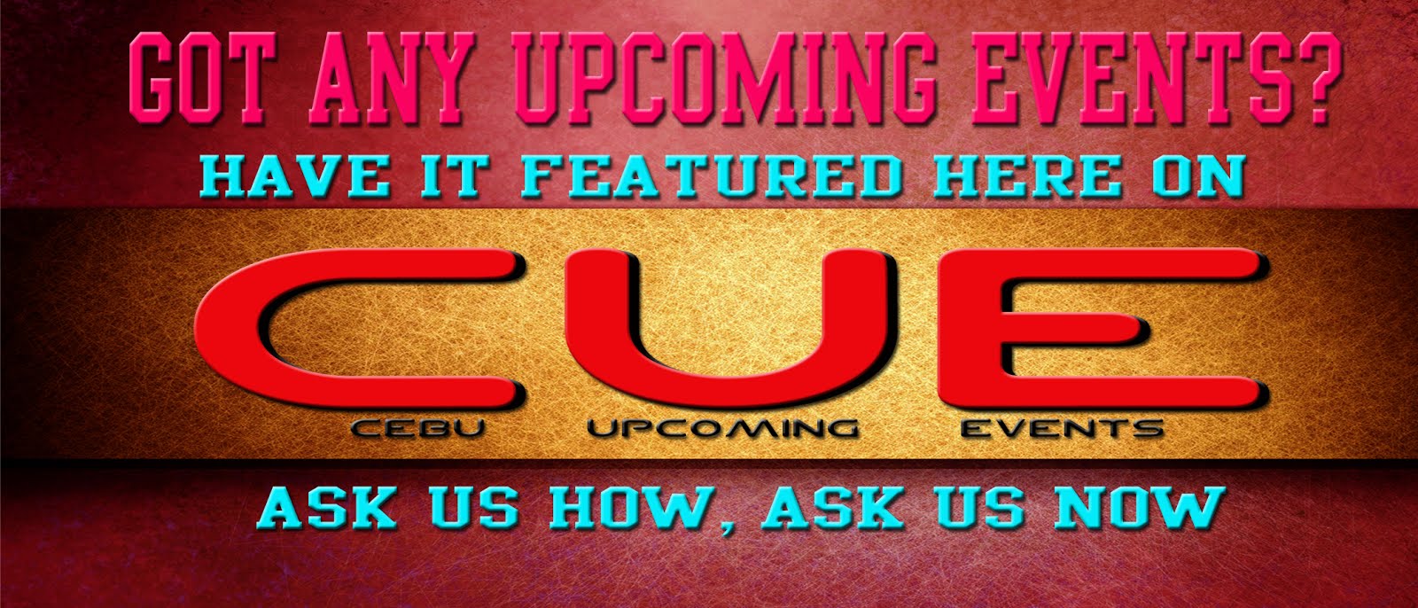 Be Featured on CUE!