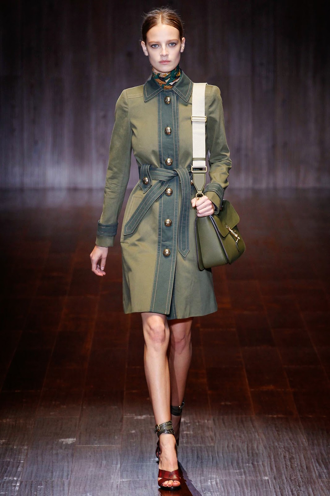 Spring 2015 Trend Military Inspired Fashion